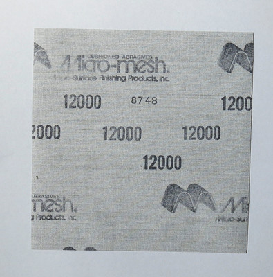 Micro Mesh Finishing Sheet 1 sheet 6 x 6