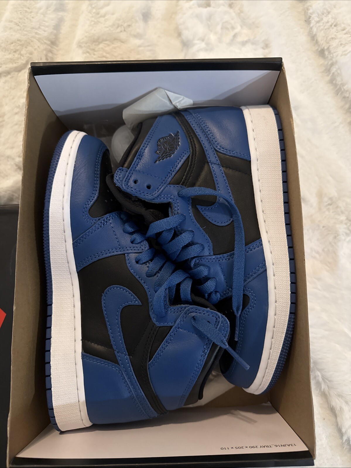 Air Jordan 1 Retro High OG Blue Black White 5.5