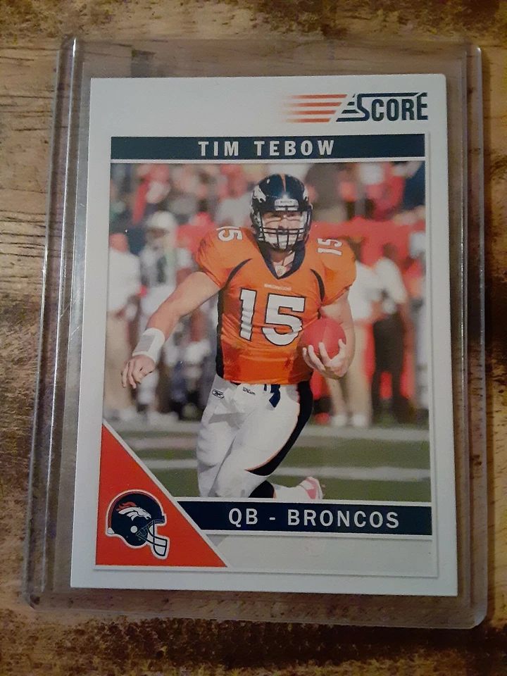 Tim Tebow 2011 Score 2nd Yr. Card!! Denver Broncos *J-Ville Jaguars?* - Image 2 of 2