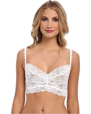 Cosabella L18608 Women  s White Never Say Never Sweetie Bralette Size L