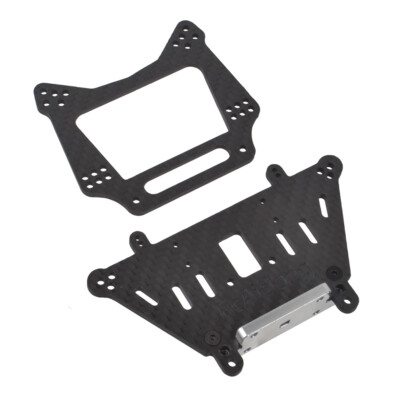 Carbon Fiber Front Rear Shock Tower Mounts Für Traxxas Drag Slash C10 Truck