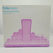 Frida Mom Postpartum Instant Ice Maxi Pads 2 in 1 Absorbant Padsicles 8 Pack
