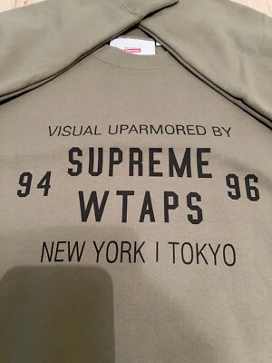 Supreme WTAPS Crewneck Olive Green S | eBay