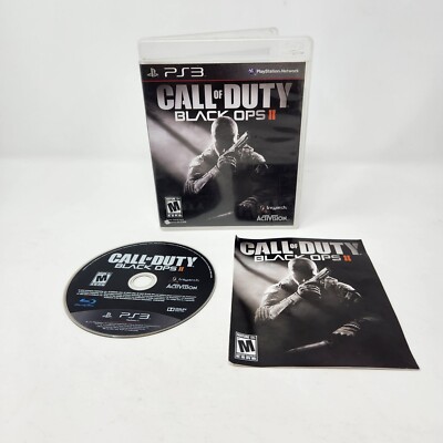 COD Call of Duty Black Ops II 2 PS3 PlayStation NTSC-U/C CIB Complete tested 