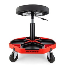 HASKYY Arbeitshocker Werkstatthocker Praxishocker PREMIUM Sitz höhenverstellbar