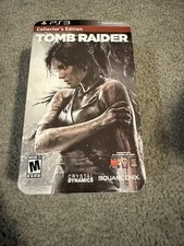 Tomb Raider Collectors Ed - Sony PlayStation 3 game/inserts Sealed