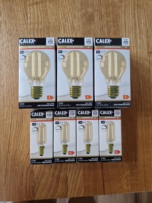 7 Calex Decorative LED 4x E14 Und 3x  E27