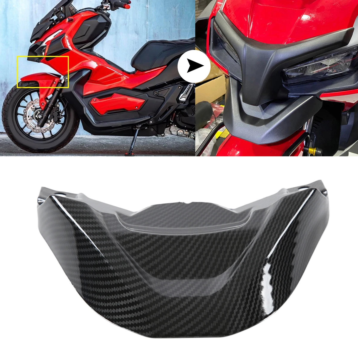 Windshield Fairing Aggressive Motorcycle Wind Deflector
