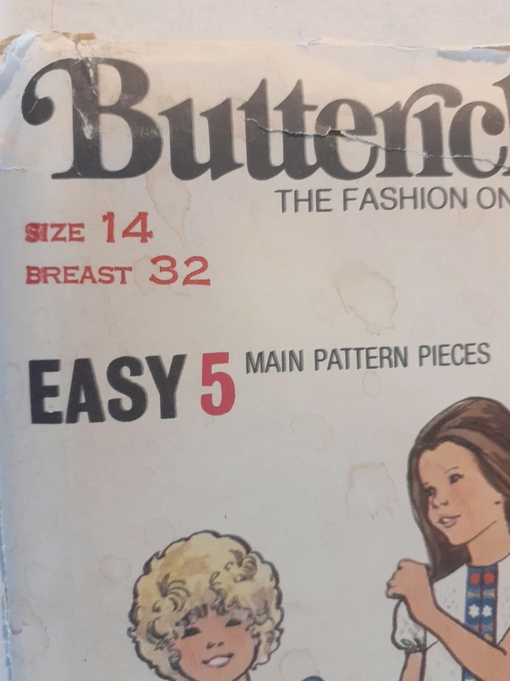 Butterick 6561 Dress Pants Shorts Sewing Pattern Girls 14 VTG UC Easy Flare Fit - Image 2 of 4