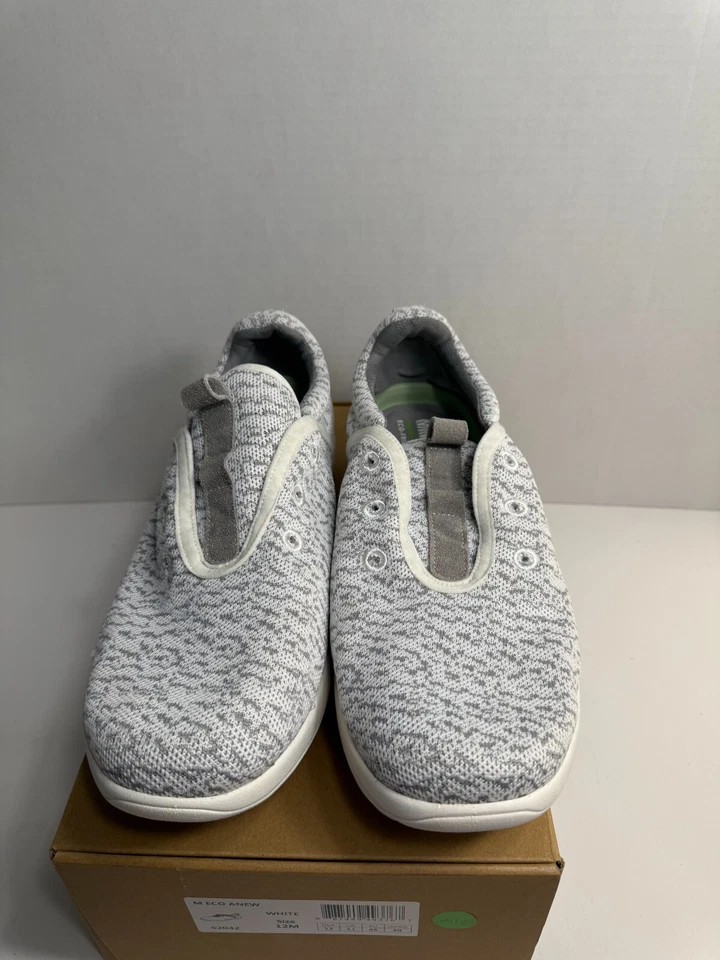 .10135 Minnetonka Eco Nuevo Blanco Oxford Mediano-US 12 Hombres Foto 3 de 4