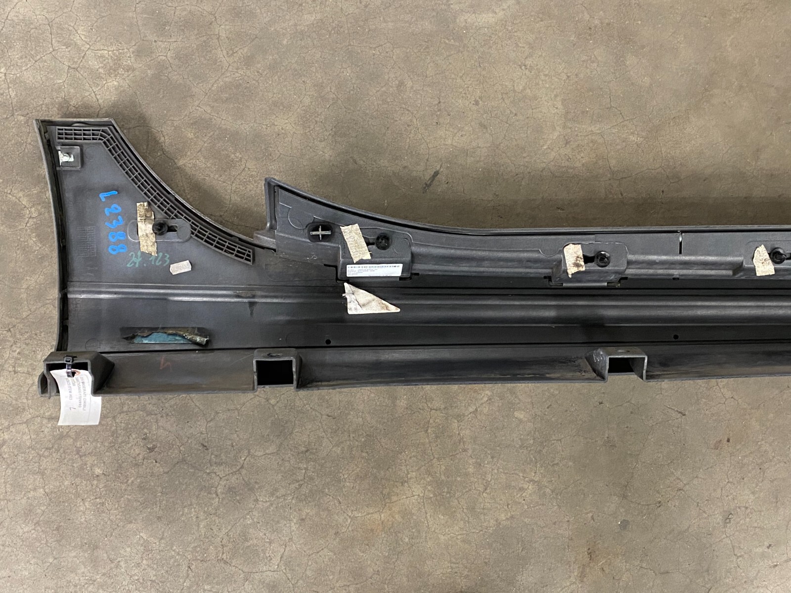 ⭐2014-2017 MASERATI GHIBLI LEFT DRIVERS ROCKER MOLDING SIDE SKIRT OEM LOT2388