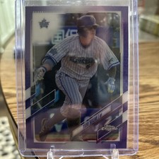 2021 Topps Chrome NPB TAIKI SEKINE #162 Purple Refractor #/299 Yokohama Baystars