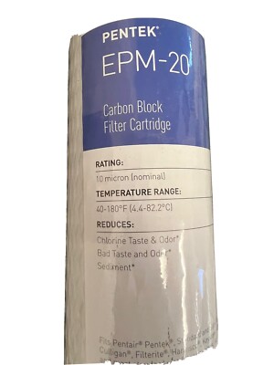 Pentair Pentek EPM-20 Carbon Block Filter Cartridge 240 Filters Available