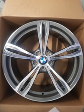 1x GENUINE BMW M6 343M SPORT 5 TWIN SPOKE 20" INCH SINGLE FRONT ALLOY WHEEL 9.5J