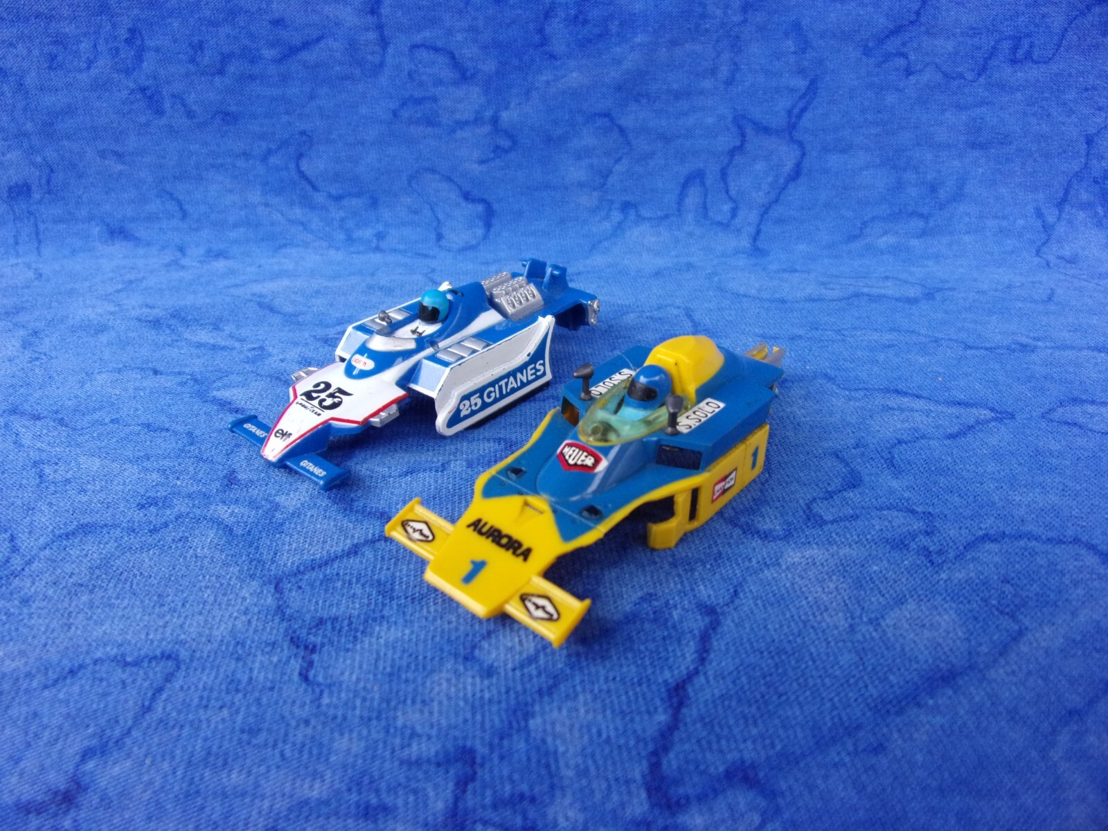 2 RARE HO Slot Car F 1 Bodies AFX G+Plus McLaren 1 Tiger & Tyco 25