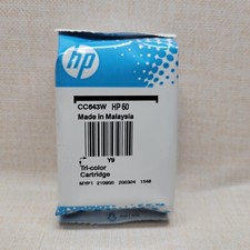 HP 60 Tri-Color Original Ink Cartridge CC643W - NEW - but NO RETAIL PACKAGE  