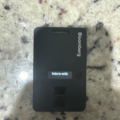 BLOOMBERG Anywhere B-Unit Fingerprint Biometric Authentication Device 10026155