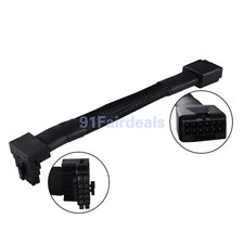 PCIE 16Pin Male to 16 12 4 Pin 90 Elbow GPU Power Cable For RTX4090 4080 12VHPW