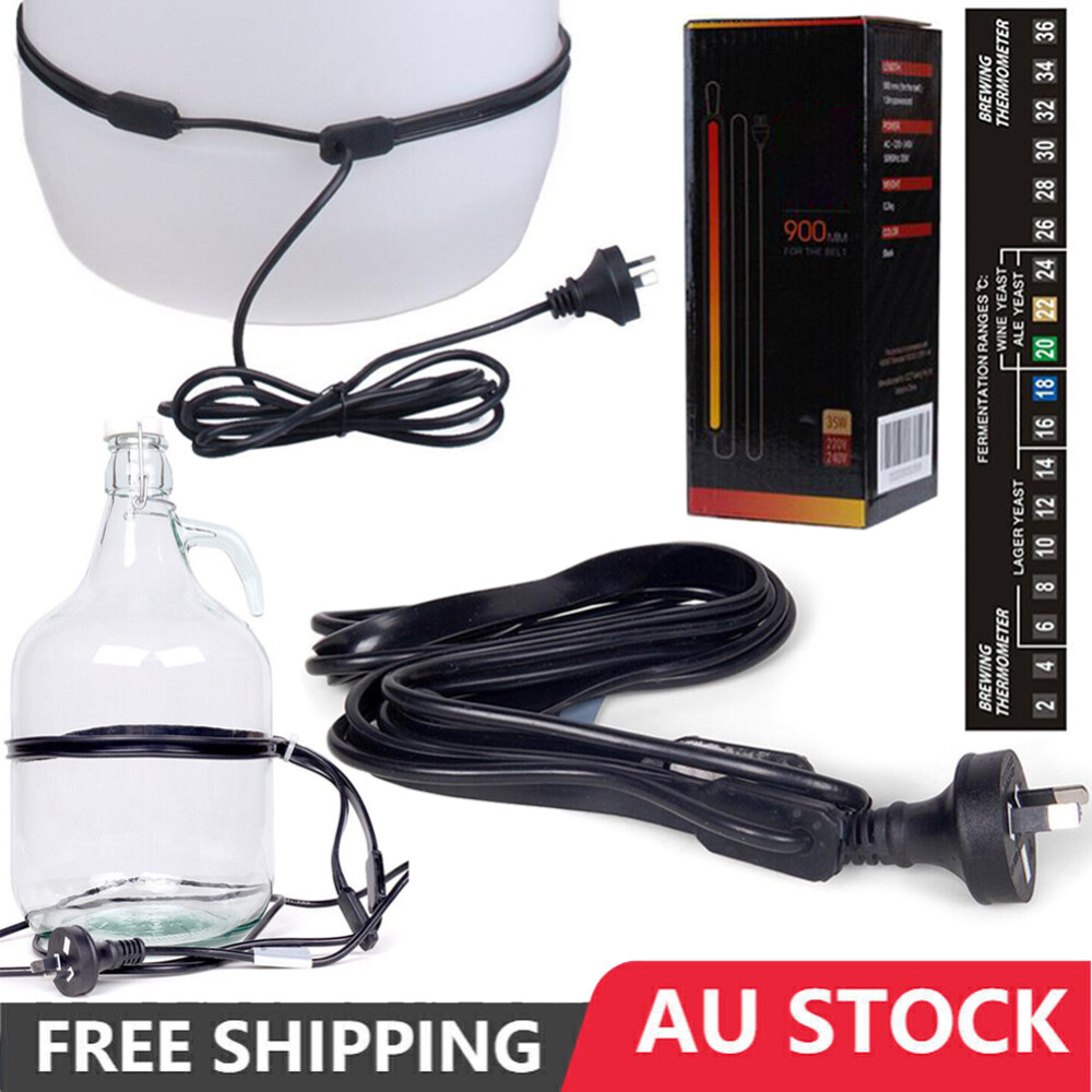 Home Brew Heat Heating Belt Pad for Fermenter Beer Wine Spirits