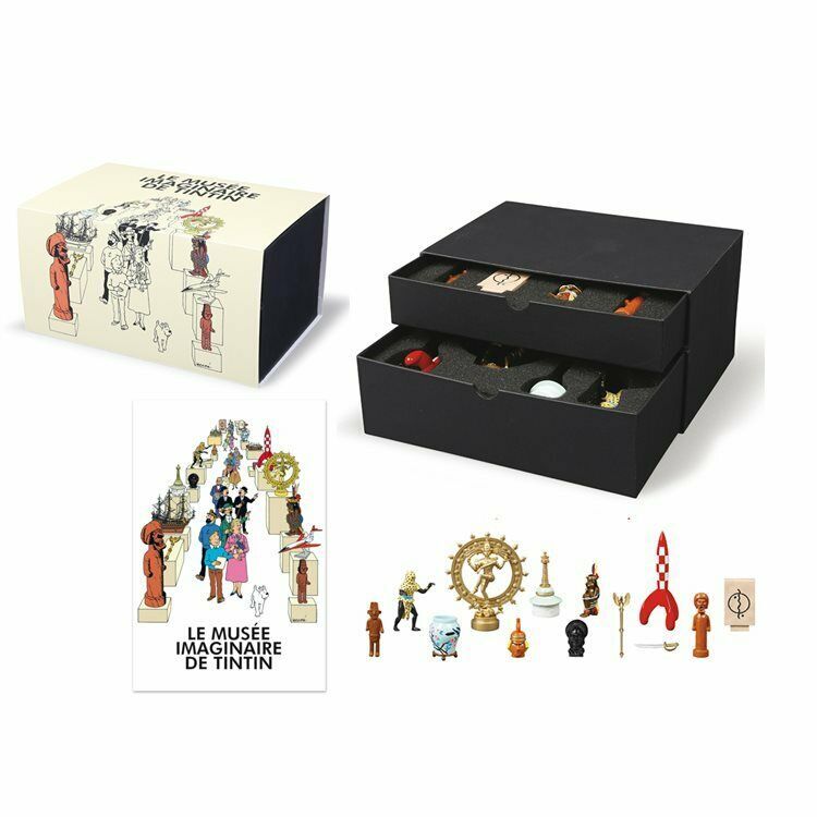 Tim & Struppi Tintin Metal 13 Figure Set Imaginary Museum Moulinsart 46530