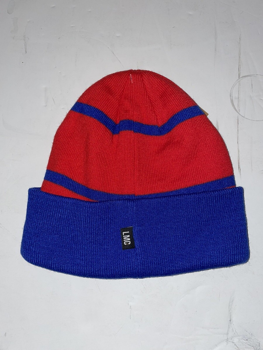 Loser Machine Company “Pabst Blue Ribbon” Beenie (121100055P-Red
