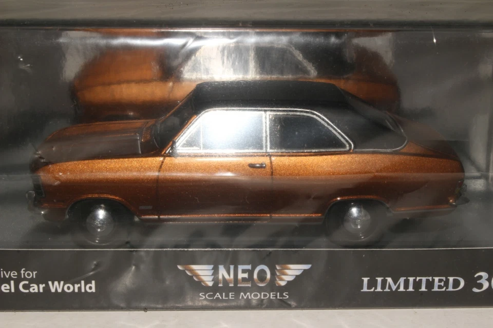 Neo Models 1970 Opel Olympia A LS, Bronze 1:43 Scale Boxed - Image 2 of 4