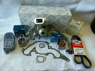 AISIN WATER PUMP + COMPLETE TIMING BELT KIT FOR  Lexus LS400 V8 1998-2000  