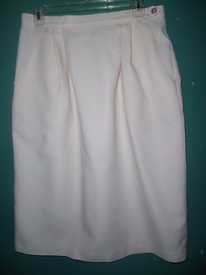 white skort size 16