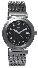 IWC Da Vinci Date Steel Black Dial Mens 37mm Automatic Watch Box/Papers 3528 2