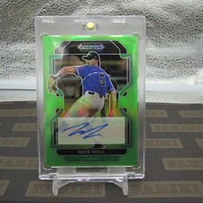 2022 Panini Prizm Draft Picks Nick Hull Autograph Baseball Card #PDP203, #03/23