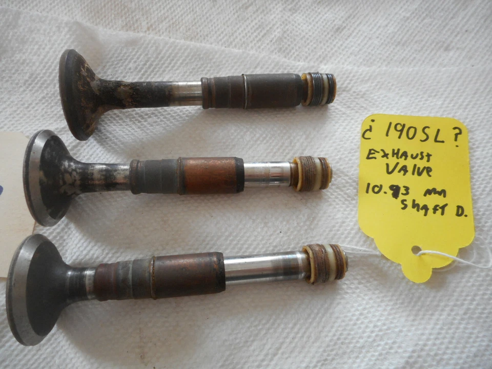 梅赛德斯奔驰??? 190SL Ponton 190 W121 排气阀??? — 第 3/4 张图片