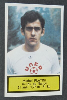 Michel Platini - A.S. Nancy-Lorraine - Football 78 en images 155 - Prix & Rareté