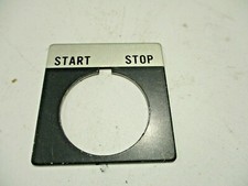 NEW ALLEN-BRADLEY 800T-X549 START-STOP LEGEND PLATE