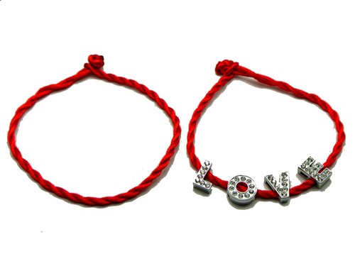 50 Brazalete de cuerda trenzado rojo de la suerte 2 mm cuerda de joyería cuerda para dije deslizante - Imagen 6 de 9
