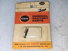 NOS Cox Needle Valve with Spring for 350-7 Engine #9321
