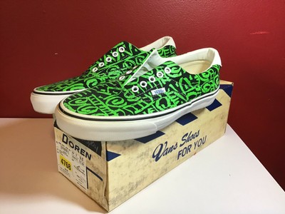 van shoes green