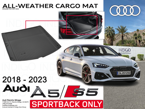 Original Audi A5 S5 RS5 8F Cabrio Kofferraummatte Gepäckraumschale