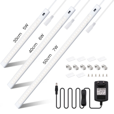 Sensor LED Unterbauleuchte Lichtleiste Schrank-Leuchte Küche Lampe Beleuchtung