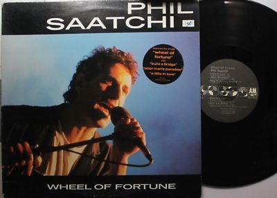 Rock Promo Lp Phil Saatchi Wheel Of Fortune On A&M
