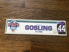 ARIZONA DIAMONDBACKS GAME USED BASEBALL LOCKER ROOM NAMEPLATE MIKE GOSLING 2005