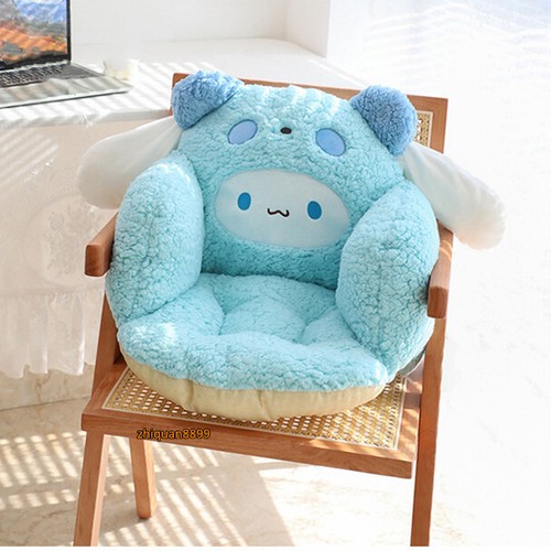 Kuromi Cinnamoroll Melody Plush Seat Cushion Backrest Support Pillows Chair Mat - Picture 10 of 17