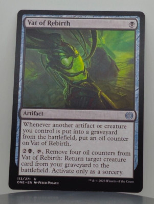 mtg vats card Vat of Rebirth  Phyrexia: All Will Be One (ONE) #113  Scryfall Magic: The  Gathering Search