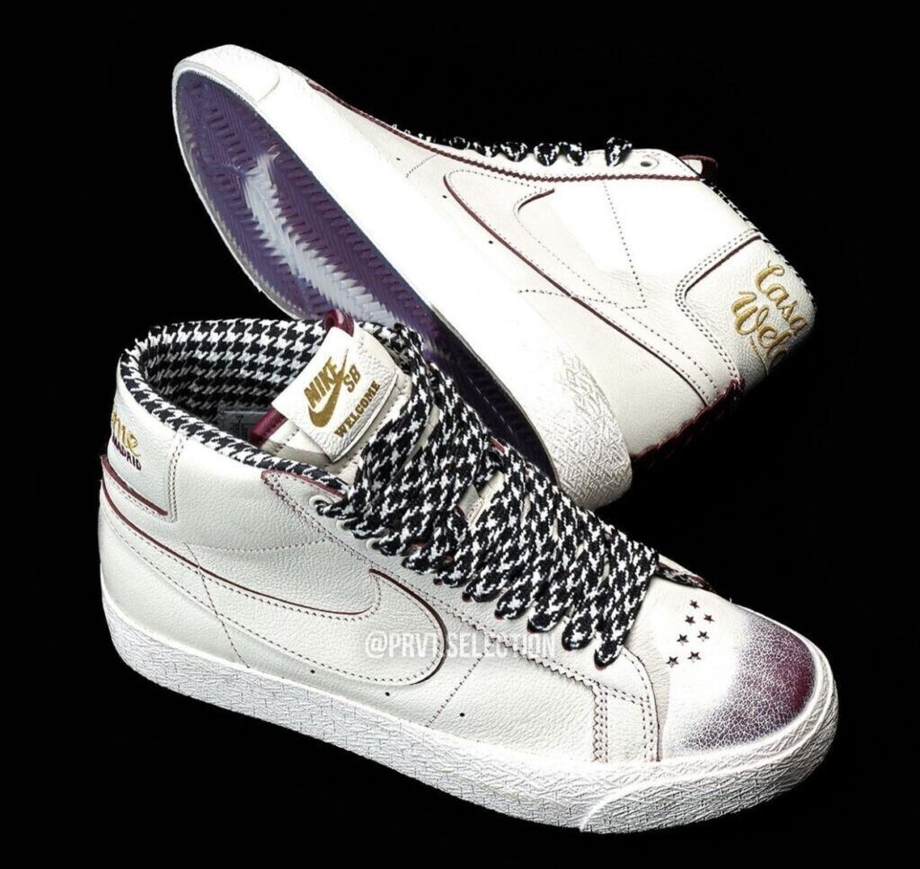 SIZE 12 MENS Nike SB Blazer Mid QS x Welcome Skateboarding | Casa