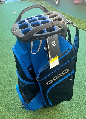 OGIO ゴルフバッグ 黒 青 OGIO Black/Royal Vision 2.0 Golf Bag