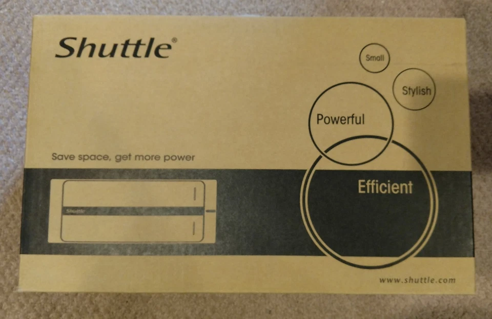 Shuttle XPC X27 Barebone Mini PC, Intel Atom 230 - Brand New - Image 2 of 2