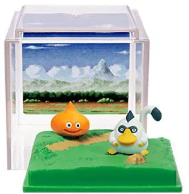 Dragon Quest Mini Diorama Set - Dracky & Hoodedman + She Slime & Platypunk