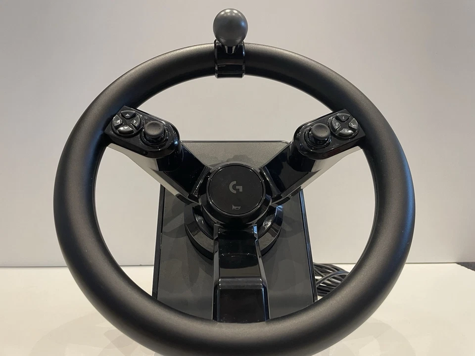 Logitech G Saitek Farm Sim Controller Heavy Equipment, Wheel Only, Faulty! - Image 3 of 4