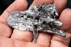 2.5" Shiny STIBNITE Cluster from Lianyungang, China — photo 10