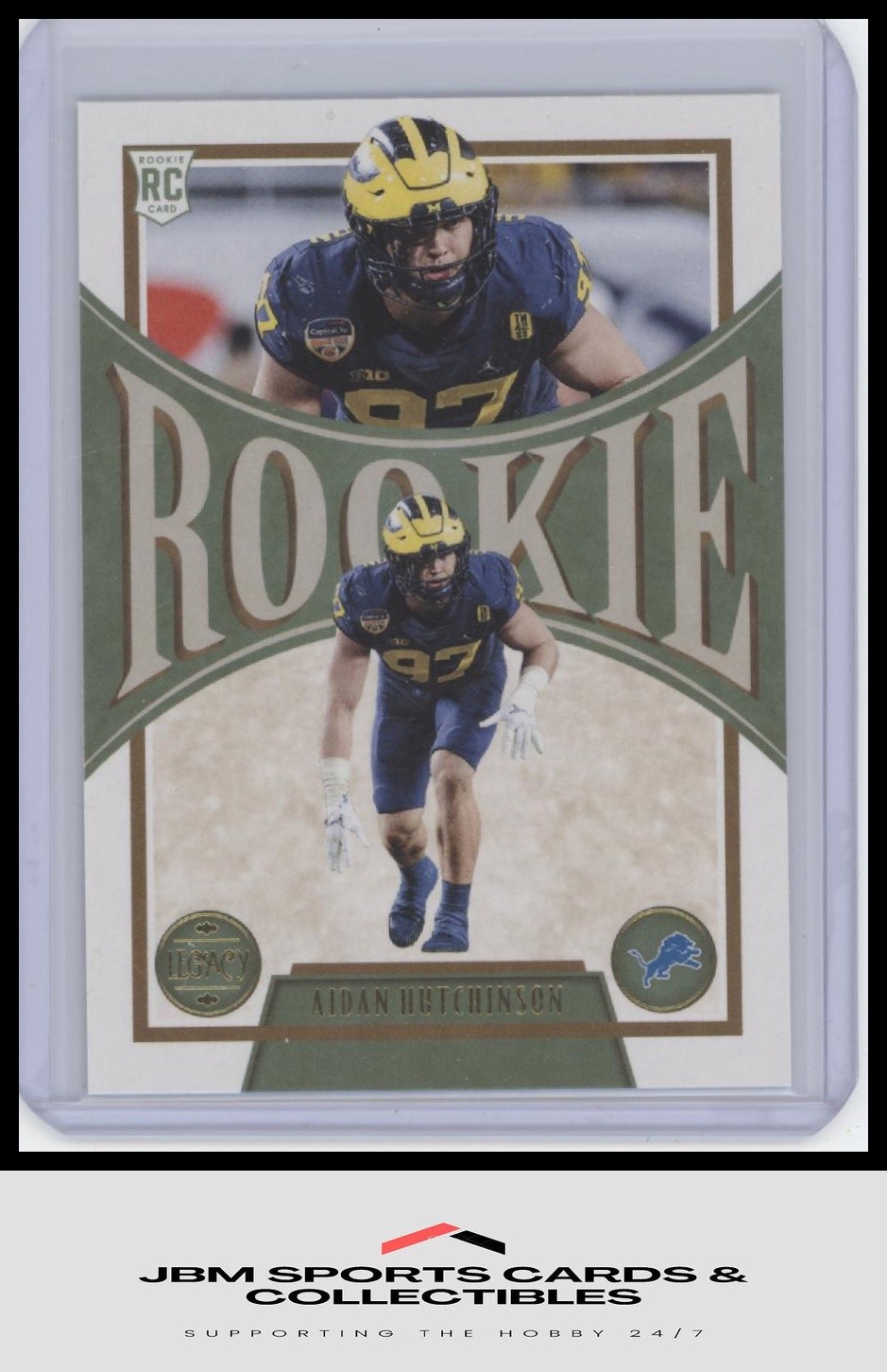 2022 Panini Legacy #148 Aidan Hutchinson RC