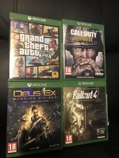 Xbox One Games Bundle ALL MINT DISCS GTA 5 Fallout 4 Dues Ex Call Of Duty Ww2 ✅